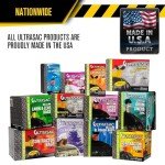 Heavy Duty 45 Gallon Black Trash Bags - 50 Count