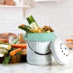 AYOTEE 200 Mini Compostable Trash Bags, 1.2 Gallon