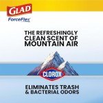 Glad 30 Gallon ForceFlex Trash Bags, 50 Ct