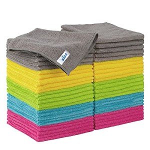 MR.SIGA All-Purpose Microfiber Cleaning Cloths, 50 Pack