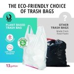 Hippo Sak Eco-Friendly Tall Kitchen Trash Bags - 90 Count
