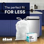 Custom Fit Trash Bags for Simplehuman Code Q – 50 Count