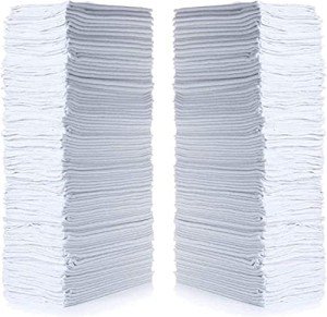 Simpli-Magic 79100 White Shop Towels, 50 Count