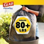Glad 30 Gallon ForceFlex Trash Bags, 50 Ct