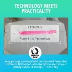 Hippo Sak Eco-Friendly Tall Kitchen Trash Bags - 90 Count