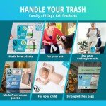 Hippo Sak Eco-Friendly Tall Kitchen Trash Bags - 90 Count