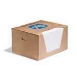 Oil Absorbent Mat Pad Dispenser Box - 100 Pads