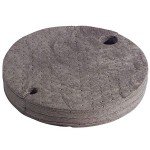 Heavyweight Universal Drum Top Absorbent Pads - 25 Pack