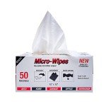 Microfiber Detailing Wipes, 12x12 Inches, 50 Pack