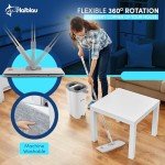 Haiblau Flat Mop and Bucket Wringer Set