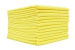All-Purpose Microfiber Terry Cleaning Towels - Yellow