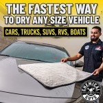 Super Absorbent Gray Microfiber Towels for Cars