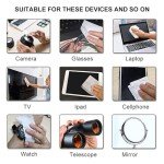 Pre-Moistened Lens Wipes for Screens and Glasses