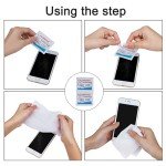 Pre-Moistened Lens Wipes for Screens and Glasses