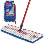 O-Cedar 3-Action Microfiber Mop with Extra Refill