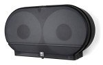 Palmer Fixture Twin Jumbo Tissue Dispenser - Black