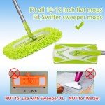 Reusable Microfiber Mop Pads for Swiffer (4 Pack)