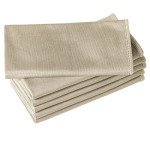 6 Pack Microfiber Glass Cleaning Cloths - Lint Free