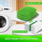 Reusable Microfiber Mop Pads for Swiffer - 4 Pack