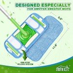 Microfiber Mop Pads for Swiffer Sweeper - 2 Pack