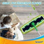 KEEPOW XL Reusable Mop Pads for Swiffer, 4 Pack