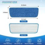 Microfiber Mop Pads Replacement - 3 Pack