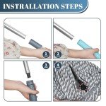 Self-Wringing Twist Mop with Microfiber Scouring Pad