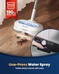 Latumab Cordless Electric Mop with LED Sprayer