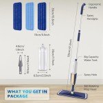 Microfiber Spray Mops for Hardwood Floor Cleaning
