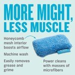 E-Cloth Non-Scratch Microfiber Kitchen Scrub Pad, 2 Pack