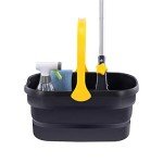 Yocada 10L Collapsible Plastic Mop Bucket