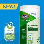 Clorox EcoClean Plant-Based Disinfecting Wipes, 75 Count