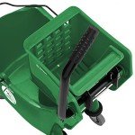 26 Quart Green Mop Bucket with Side Press Wringer