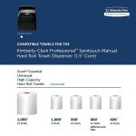 Kimberly-Clark Hands-Free Hard Roll Towel Dispenser