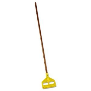 Rubbermaid 54" Wood Mop Handle for Cleaning