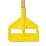 Rubbermaid 54" Wood Mop Handle for Cleaning