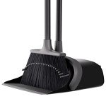 Long Handle Broom and Dustpan Set for Home
