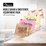 Sugar & Sweetener Packet Assortment with Stirrers (400)