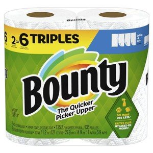Bounty Select-A-Size White Paper Towels 2 Rolls