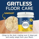 Gritless Sweeping Compound for Smooth Floors - 5.2 lbs