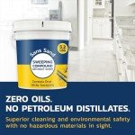 Gritless Sweeping Compound for Smooth Floors - 5.2 lbs