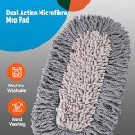 CLEANHOME Microfiber Mop for Hardwood and Baseboards