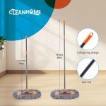CLEANHOME Microfiber Mop for Hardwood and Baseboards