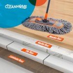 CLEANHOME Microfiber Mop for Hardwood and Baseboards