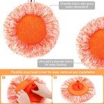 Adjustable 59" Cleaning Mop with 4 Reusable Heads