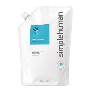 simplehuman Fragrance-Free Liquid Hand Soap Refill 34 oz