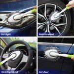 Microfiber Feather Duster with 4 Washable Cloths