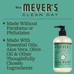 Mrs. Meyer's Basil Hand Soap, 12.5 oz (Pack of 3)