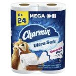 Charmin Ultra Soft Toilet Paper, 6 Mega Rolls