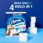 Charmin Ultra Soft Toilet Paper, 6 Mega Rolls